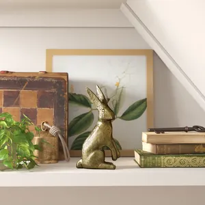 Escultura Metálica Moderna Hecha a Mano, Pieza Artística para Centro de Mesa de Sala de Estar, Escultura de Animal de Metal de Lujo en Tendencia - Product Image 2