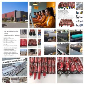 Rouleaux en caoutchouc ébonite pour machine de calandrage textile Jiggar Machine de calandrage pour rembourrage de rouleau en caoutchouc Textile - Product Image 3