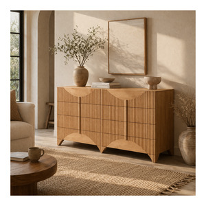 Commode en bois au prix d'usine pour chambre à coucher, mobilier de maison durable, écologique, fabriqué au Vietnam. - Product Image 1