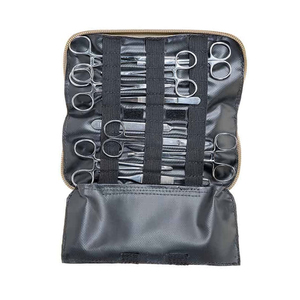 Kit de chirurgie mineure à usage unique en acier inoxydable du Pakistan, instruments chirurgicaux comprenant des ciseaux et des pinces, certifié CE - Product Image 3