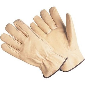 High Demand <b>Working</b> Leather Safety <b>Gloves</b> Wrist Length Unlined Breathable Eco-Friendly <b>Thermal</b> Plain Style Outdoor Daily Use - Product Image 1