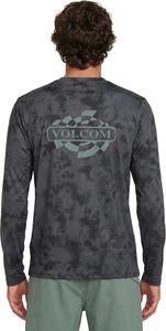 เสื้อแรชการ์ดแขนยาวผู้ชาย ลายไทได โพลีเอสเตอร์ 100% ป้องกันรังสียูวี พร้อมโลโก้ด้านหน้า แขนยาวเต็มตัว - Product Image 2