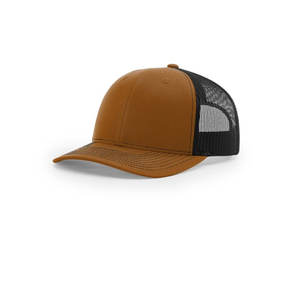 Gorra Trucker Dorada Mostaza con Logotipo Personalizado, Malla Negra Trasera, Cierre Ajustable, Venta al por Mayor, Gorra de Béisbol Deportiva Amarilla de 5 Paneles para Hombre y Mujer - Product Image 1