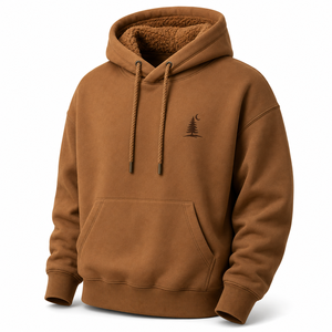 Sudadera con Capucha de Algodón y Poliéster de Marca Privada OEM, Sudadera Unisex de Forro Polar Cálido al por Mayor, Fabricante de Ropa Personalizada con Logotipo - Product Image 1