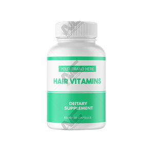 แคปซูลวิตามินสำหรับผมผลิตภัณฑ์เสริมอาหารฉลากตามสั่ง - Product Image 1