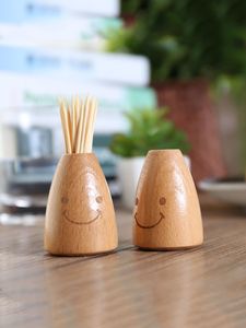 Stylish Wooden Toothpick Holder With Lid For Dining Table Restaurant Hotel Kitchen And Cafe Accessories - Product Image 4