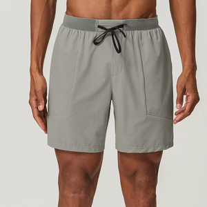 Pantalones Cortos Deportivos para Hombre de Spandex/Nylon, de Secado Rápido y Transpirables, Color Negro, para Gimnasio, Baloncesto y Running - Product Image 5