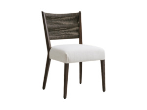 Chaise de salle à manger en bois massif de style rétro américain nordique avec dossier en rotin, chaise de salle à manger de designer italien - Product Image 5