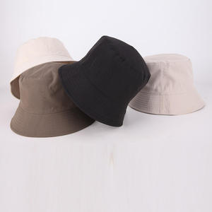 <b>Plain</b> Bucket Hat Soft Breathable Lightweight Fabric Comfortable Unisex Fit Casual Streetwear Outdoor Sun <b>Cap</b> - Product Image 3