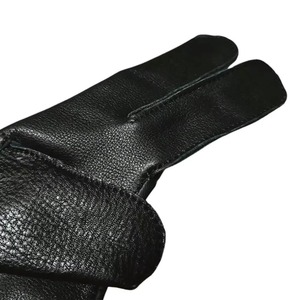 Gant de fauconnerie professionnel pour homme en cuir véritable – Gantelet de protection extra long pour la manipulation des faucons - Product Image 4