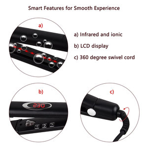 Venta al por mayor Sun Cute Round Pins Mini Tongs Straighter Original Root Hair Iron Loke Flat Styling Silky Straightener Fabricantes - Product Image 4