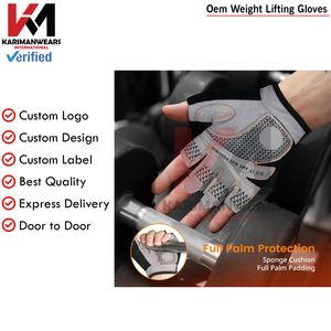 Guantes de Levantamiento de Pesas Duraderos para Hombre y Mujer, Guantes de Entrenamiento con Soporte para Muñecas, Fabricante de Guantes de Gimnasio - Product Image 5