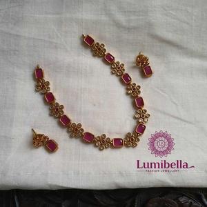 18K Gold Plated <b>Bridal</b> <b>Jewelry</b> <b>Set</b>-Classic Pearl & CZ Designer Wedding <b>Set</b> - Product Image 2