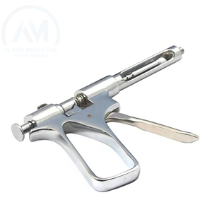 Jeringa Dental Manual de Acero Inoxidable de Primera Calidad Al Mida Healthcare, Certificación CE Clase II, Fácil Agarre para Inyecciones Orales - Product Image 4