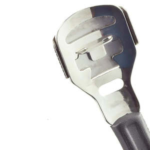 Lima para callos de acero inoxidable con mango de plástico de doble cara para eliminar la piel dura - Product Image 3