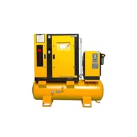 Compresseur d'air à vis intégré HM22kw-16bar Inovance Inverter Pneumatech sécheur d'air