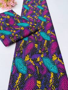 ผ้าฝ้ายทวิลพิมพ์ลายแอฟริกันสไตล์โมซัมบิกสำหรับเสื้อเชิ้ตเด็กผู้ชาย ชุดเดรส แฟชั่นสมัยใหม่ - Product Image 3