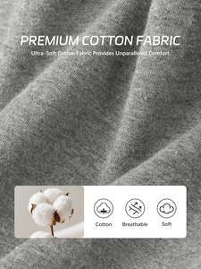 Pantalones Cortos de Lona Urban Comfort para Hombre, 100% Algodón, Transpirables, de Secado Rápido, Resistentes al Viento, Casuales, para Playa, Deportes, Correr, Uso Diario - Product Image 3