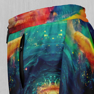 Shorts imprimés pour hommes, tendance du moment, design intégral, mélange de coton, coupe décontractée, pour l'été. - Product Image 6