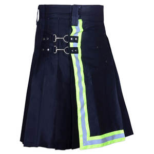 Kilt écossais artisanal pour homme - Kilt de pompier - Kilt hybride de luxe - Product Image 3