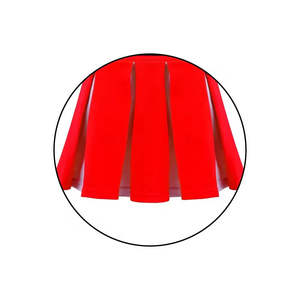 Meilleurs ensembles d'uniformes de cheerleading pour femmes, personnalisés, en gros, dernier design, uniformes par sublimation, jupe 100% polyester - Product Image 6