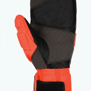 Gants de ski pour hommes en cuir PU, mitaines de neige de haute qualité, vente en gros - Product Image 2