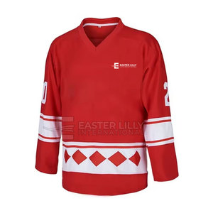 Jersey de Hockey sobre Hielo Profesional Personalizado 2026, Ligero, de Manga Larga - Product Image 2