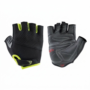 Gants de cyclisme d'été pour hommes, demi-doigts, antidérapants, avec fermeture auto-agrippante, pour enfants, garçons et filles, haute qualité - Product Image 4