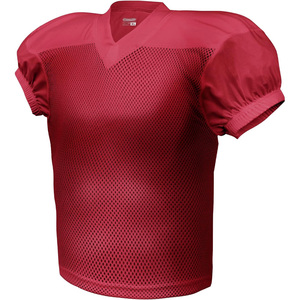 Maillot de football à manches courtes et col en V pour homme adulte, respirant, coupe régulière, 100% polyester, couleur unie, vêtements de sport - Product Image 5