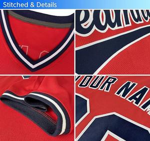 Camisetas de béisbol raglan de secado rápido OEM, jersey personalizado con costuras, top corto en blanco, jersey de béisbol para hombre, jersey de béisbol personalizado - Product Image 6