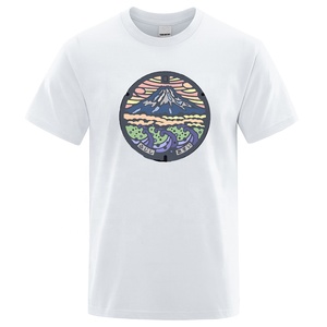 Camisetas Unisex de Color Sólido para Verano 2025, 100% Algodón, OEM, Impresión de Serigrafía Frontal, 200g, Personalizadas, Transpirables y de Secado Rápido para Hombre - Product Image 2