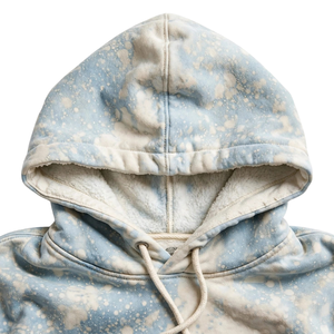Sweat à capuche unisexe gothique vintage délavé à l'acide avec logo brodé, poche kangourou, cordon de serrage, écologique et coupe-vent - Product Image 3