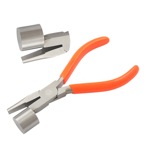 19mm Barrel Size Wrap N Tap Looping Plier PVC Handles 150mm Spring Lap Joint Jewelry Making DIY Crafts Crimping Fishing - Product Image 1