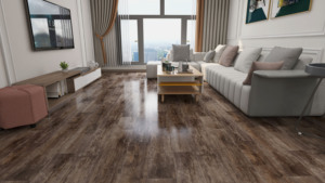 Fabricant de revêtements de sol spc Meilleur prix Haute qualité Valinge Click Zero Formaldehyde 100% Imperméable 4mm-6mm Revêtement de sol spc personnalisé - Product Image 6