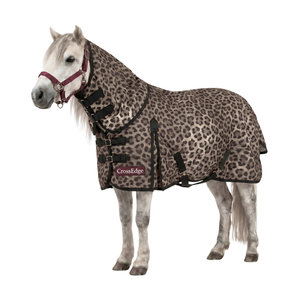 Couverture imperméable et respirante CrossEdge pour chevaux, avec double boucle sur le devant et gousset sur les épaules, protection contre les mouches. - Product Image 1
