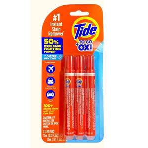 Bolígrafo Quitamanchas Líquido para Ropa Tide, Paquete de 5 - Product Image 3