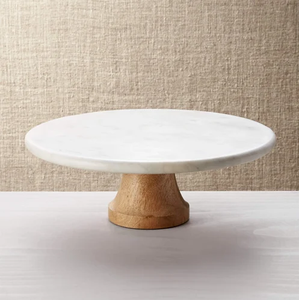 Wood & <b>Marble</b> <b>Cake</b> <b>Stand</b> Platter Best Selling <b>Cake</b> Servers High Demanding Wooden Base <b>Cake</b> <b>Stands</b> - Product Image 1