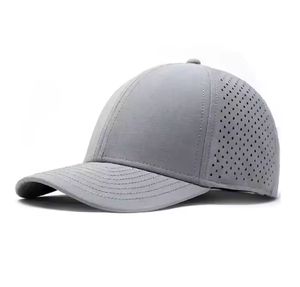 Gorra de Béisbol con Visera Curva, Impermeable o Resistente al Agua, Gorro de Béisbol de 6 Paneles con Orificios Láser, Gorras Deportivas para Hombre, Gorra de Béisbol Personalizada - Product Image 5