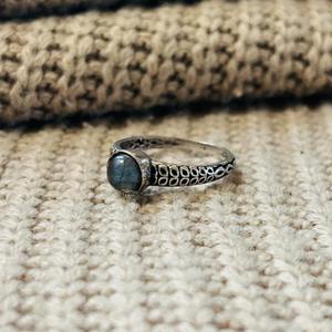 Trendy Fashion Unique <b>Labradorite</b> <b>Ring</b> Oxidized Silver Plated Brass Dainty <b>Ring</b> Statement Vintage Wholesale <b>Ring</b> For Women - Product Image 5