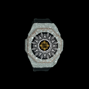Reloj de Pulsera de Lujo con Bisel de Diamantes, Movimiento de Cuarzo, Estilo Hip Hop, Moda Premium, Diamante Moissanite VVS, Precio Bajo de Fábrica - Product Image 1