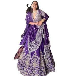 Lehanga Choli en soie de designer sexy pour femmes pour mariage et occasions spéciales, achat en ligne à Surat, Inde - Product Image 1