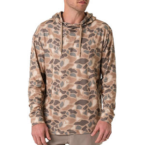 Sudadera con Capucha Informal de Forro Polar Suave 100% Algodón, Teñido Liso para Invierno, Ajuste Cómodo, Diseño de Camuflaje, Estilo Urbano y Elegante - Product Image 1