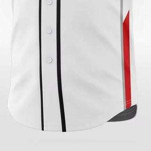 Men <b>Baseball</b> Team Jersey Lightweight Sports Uniform Custom Logo Low MOQ Wholesale Supplier OEM ODM - Product Image 3