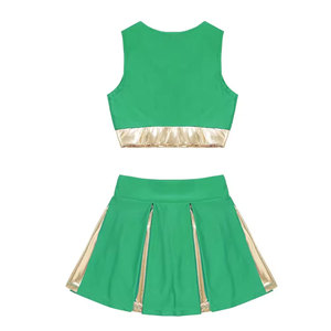 Uniforme de Animadoras Personalizable para Mujer de BRUIT INDUSTRIES, de una Pieza, Casual, 100% Algodón, Estampado Puff, Ligero - Product Image 5