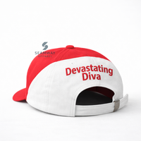 Delta |   Sigma |   Gorra Trucker Theta Sorority con Visera Curva, Gorra de Béisbol Bordada para Mujer, Ajustable con Cierre a Presión