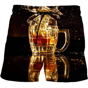 Divertidos Shorts de Playa con Estampado de Pollo Kung Fu, Moda de Verano para Hombres y Niños, Shorts de Baño Casuales con Estampado 3D de Animales, Talla Grande - Product Image 4