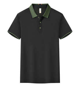 Custom Embroidered Men's Golf <b>Polo</b> <b>Shirt</b> Knitted Short Sleeve Lightweight <b>4XL</b> <b>Polo</b> - Product Image 4