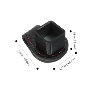 กล่องชอล์กสนุกเกอร์แบบมืออาชีพพร้อมคลิปหนีบเข็มขัด ที่ใส่ชอล์กแม่เหล็กสำหรับบิลเลียด อุปกรณ์เสริมสำหรับการบำรุงรักษาไม้คิวที่เข้าถึงง่าย - Product Image 4