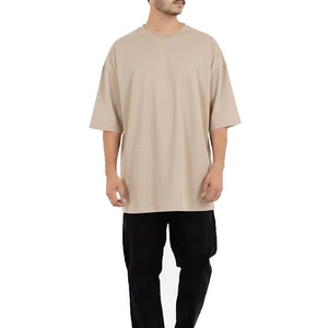 Custom Boxy t Shirt Heavy Plain 100% Cotton Drop Shoulder Oversized T-shirts for <b>Men</b> Blank Heavyweight Oversized t Shirt - Product Image 1