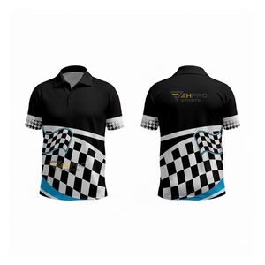 Chemises polo de course de haute qualité, chemises de course F1, chemises d'équipe de pit stop, fabricant et fournisseur de vêtements de sport automobile - Product Image 4